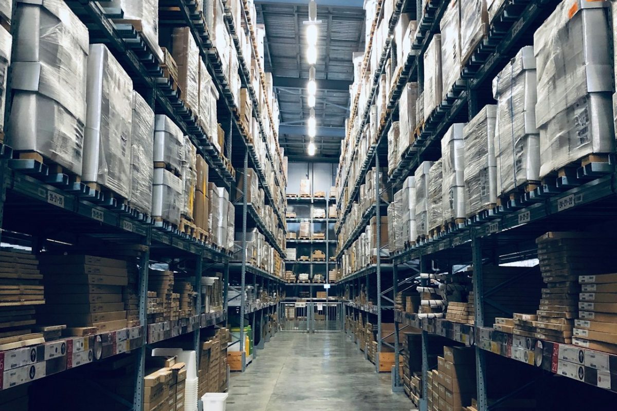 Logistics Warehouse with Loading Bays